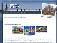 Tablet Screenshot of duhnerwind.de